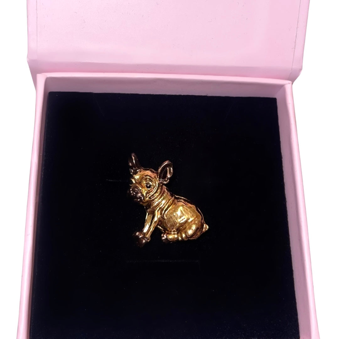 Elegant Frenchie Brooch