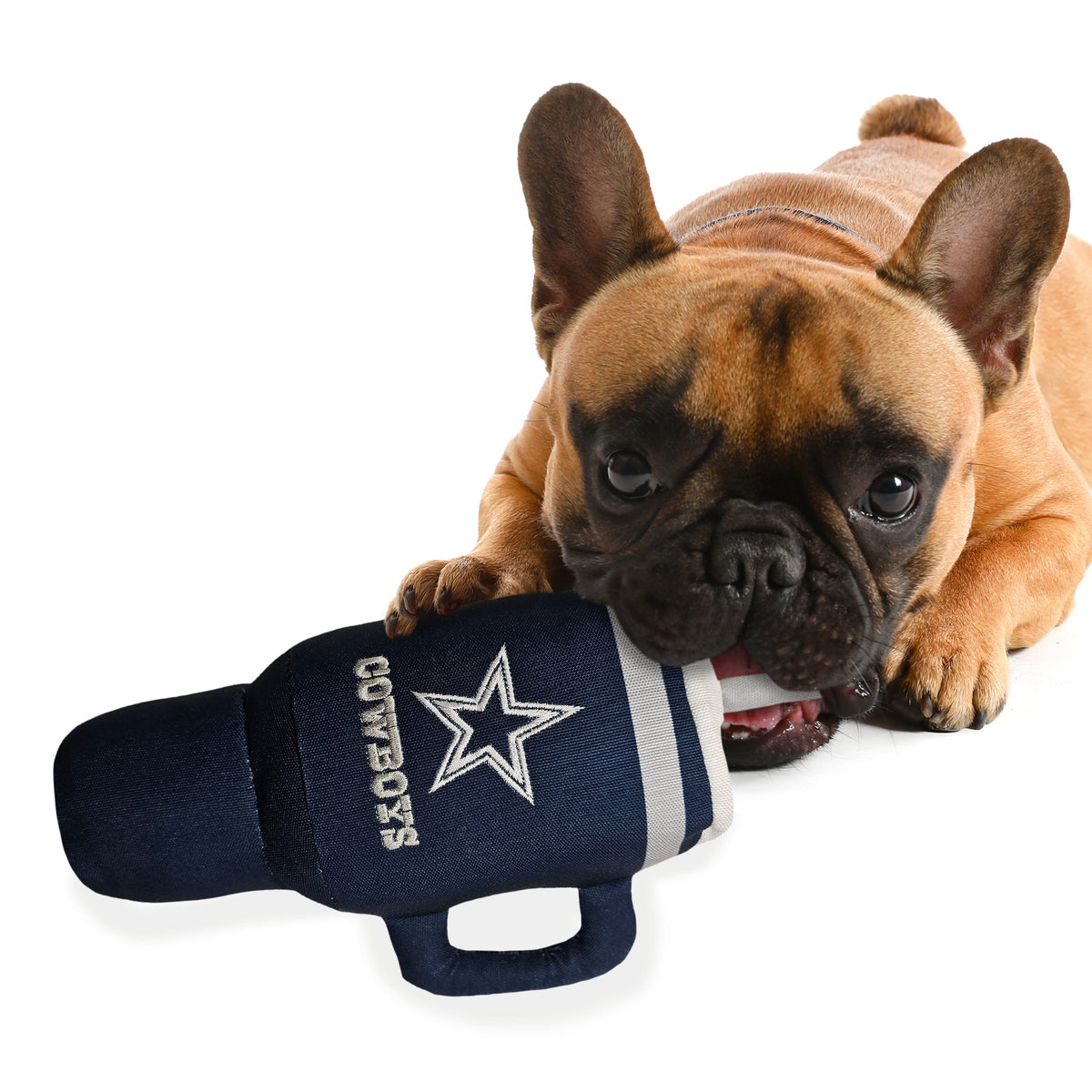 NFL Dallas Cowboys Nylon Tumbler Dog Toy
