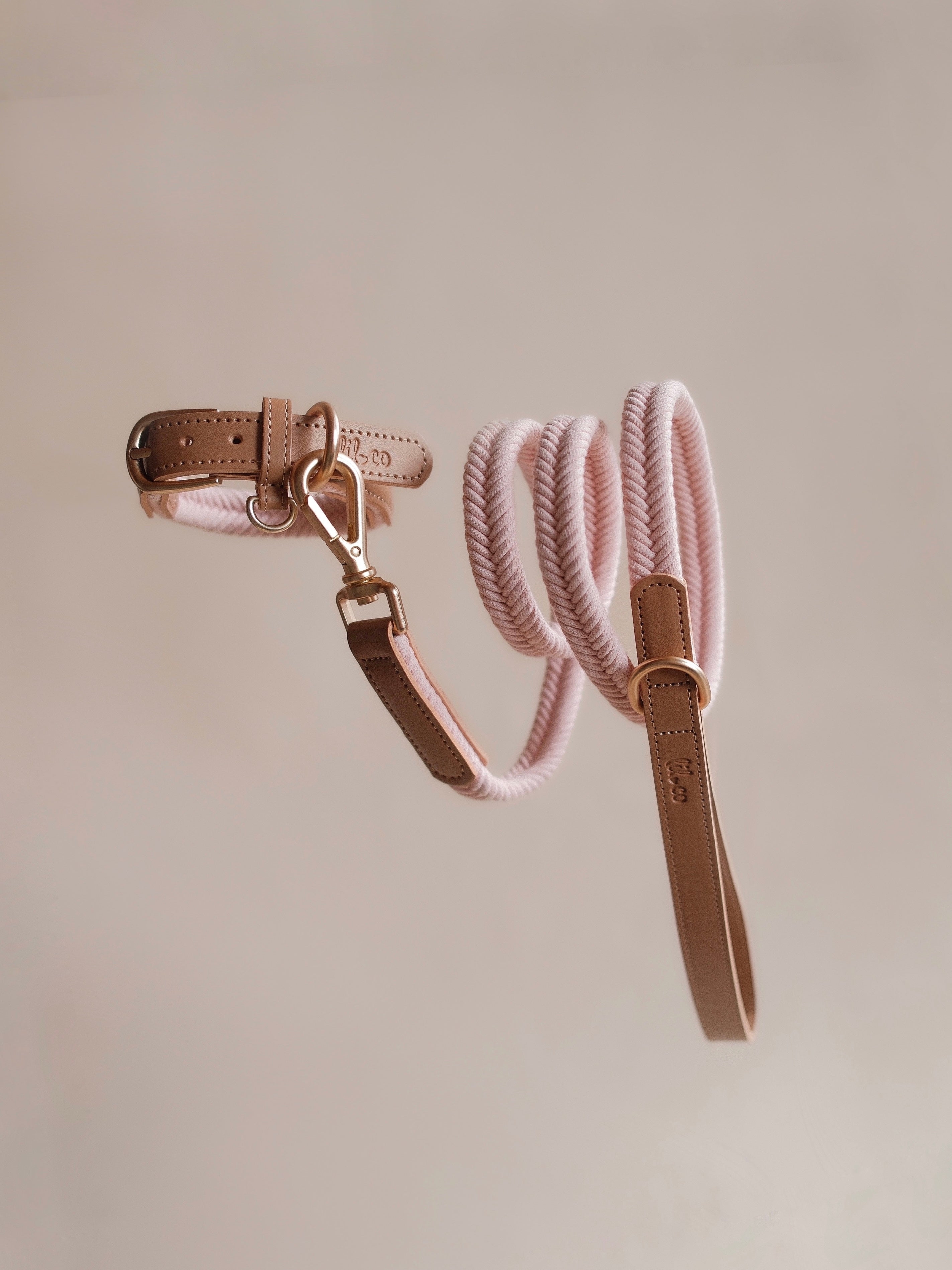 Lilco Braided-Leash | Sunblush