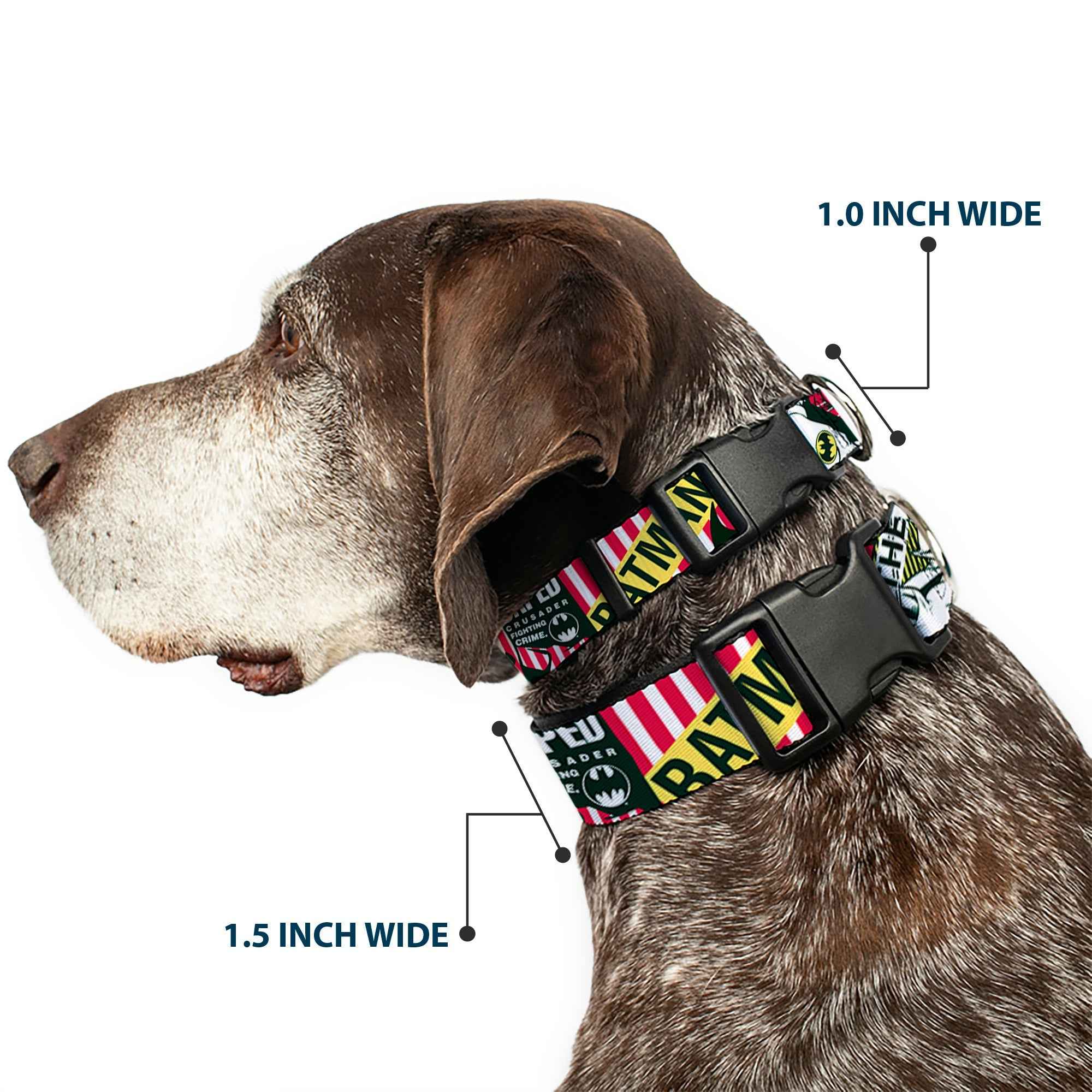 Plastic Clip Collar - Batman Caped Crusader