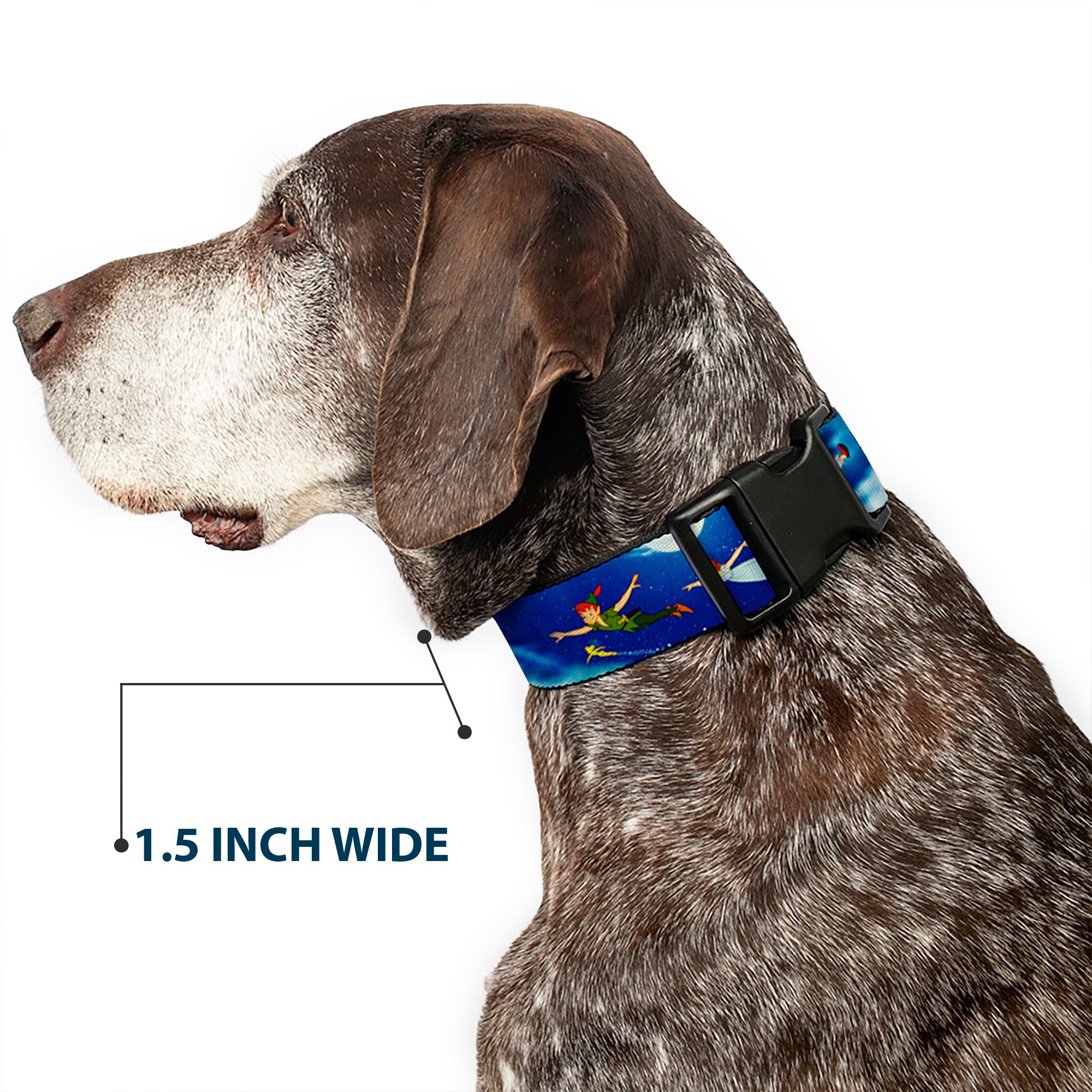 Plastic Clip Collar - Peter Pan Flying Scene