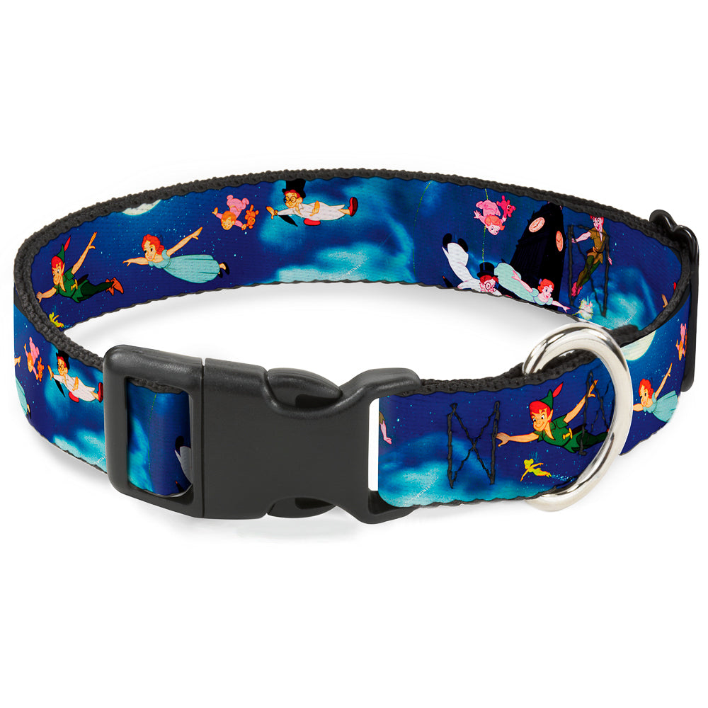 Plastic Clip Collar - Peter Pan Flying Scene