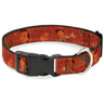 Plastic Clip Collar - Pinocchio Poses Black/White/Multi Color