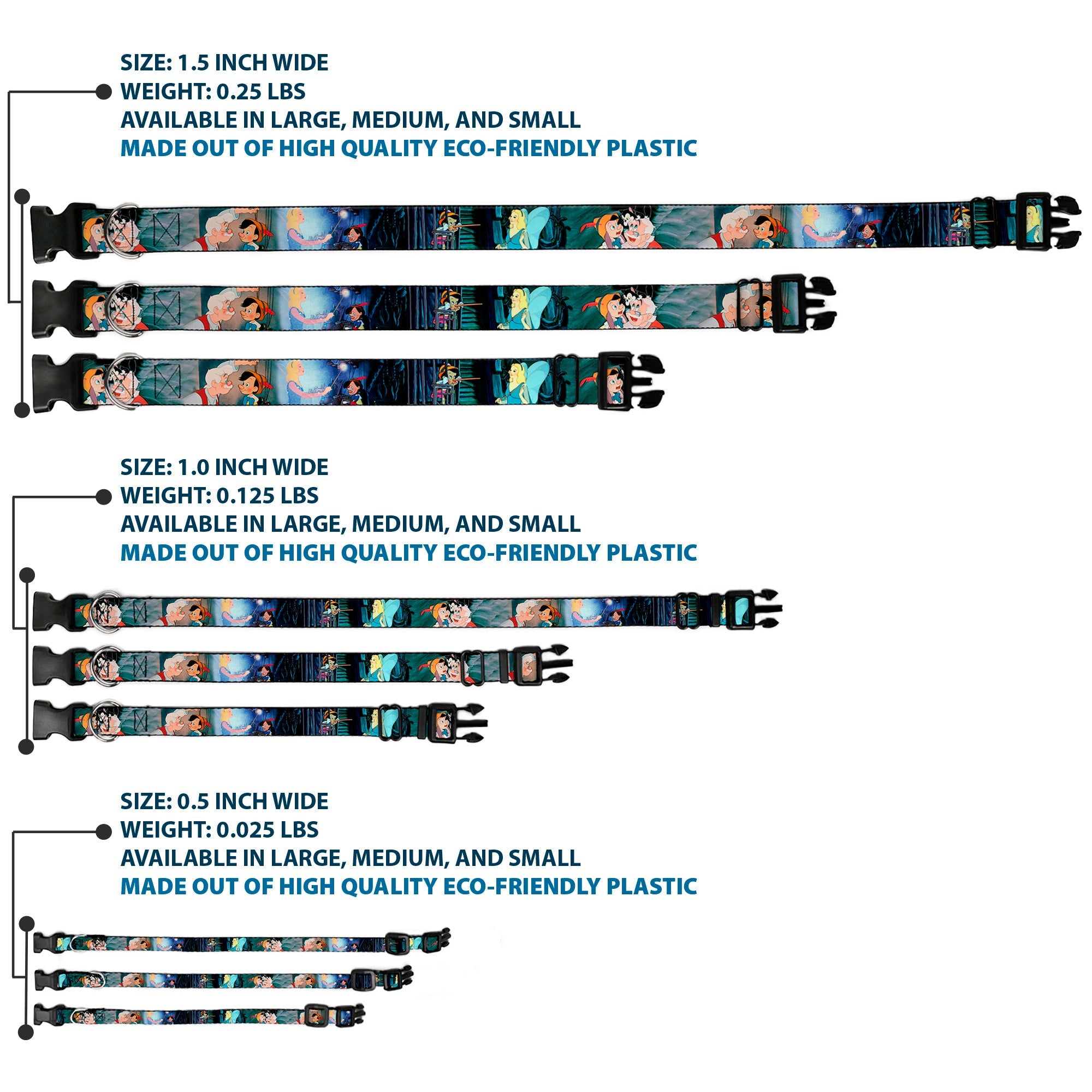 Plastic Clip Collar - PINOCCHIO/Jiminy Cricket Workshop Tools