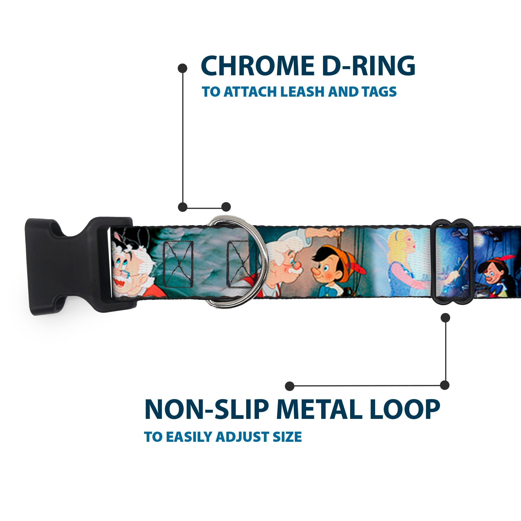 Plastic Clip Collar - PINOCCHIO/Jiminy Cricket Workshop Tools