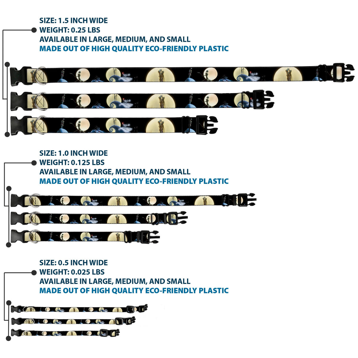 Plastic Clip Collar - NBC Jack & Sally Moon Scenes