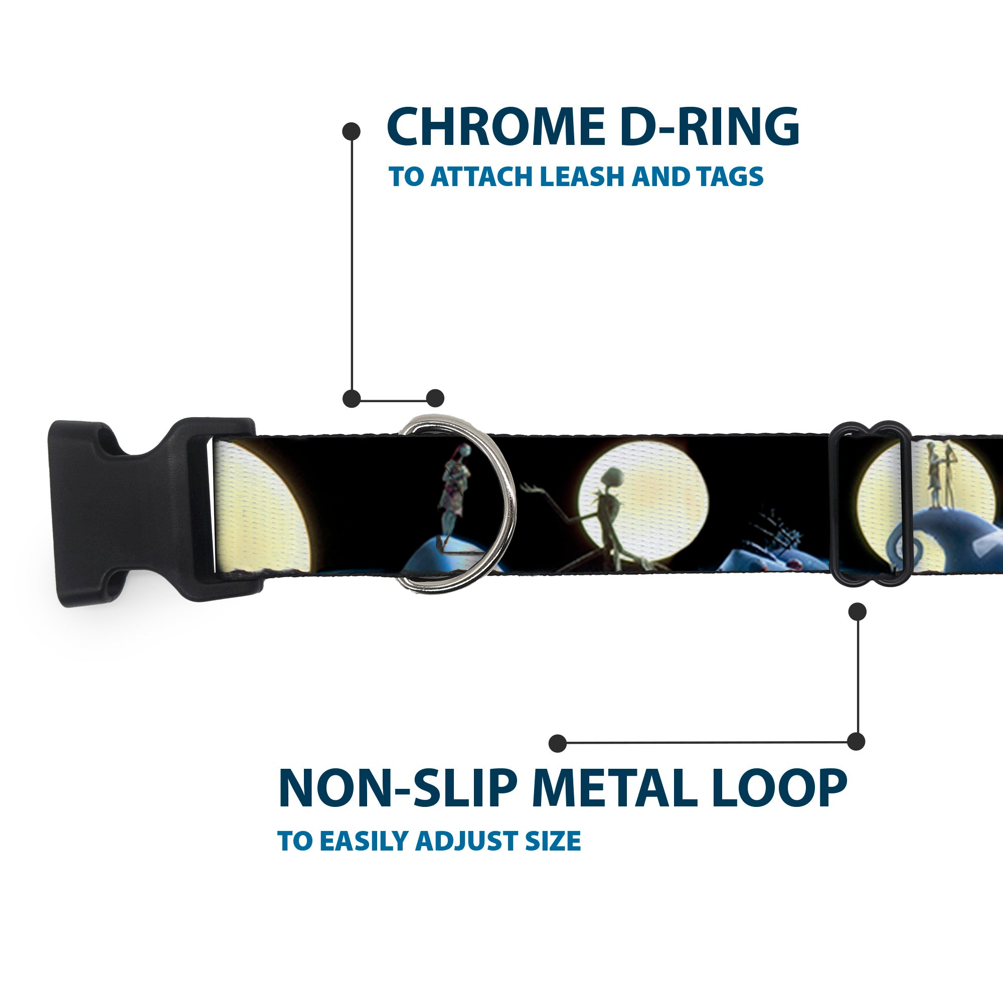 Plastic Clip Collar - NBC Jack & Sally Moon Scenes