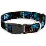 Plastic Clip Collar - Nightmare Before Christmas Jack, Oogie Boogie, Santa Scene
