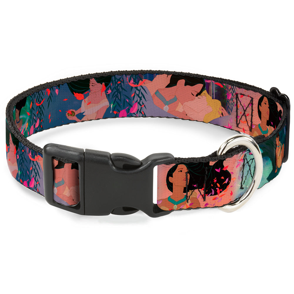 Plastic Clip Collar - Pocahontas & John Smith Scenes