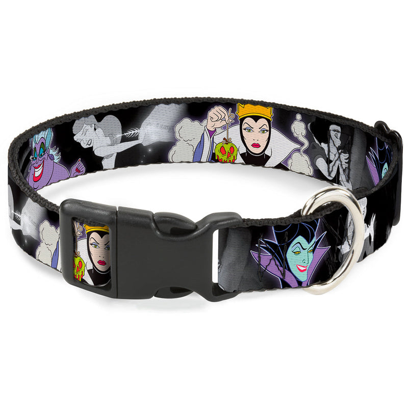 Plastic Clip Collar - Villains Hexing Princess Scenes Color/Black/White