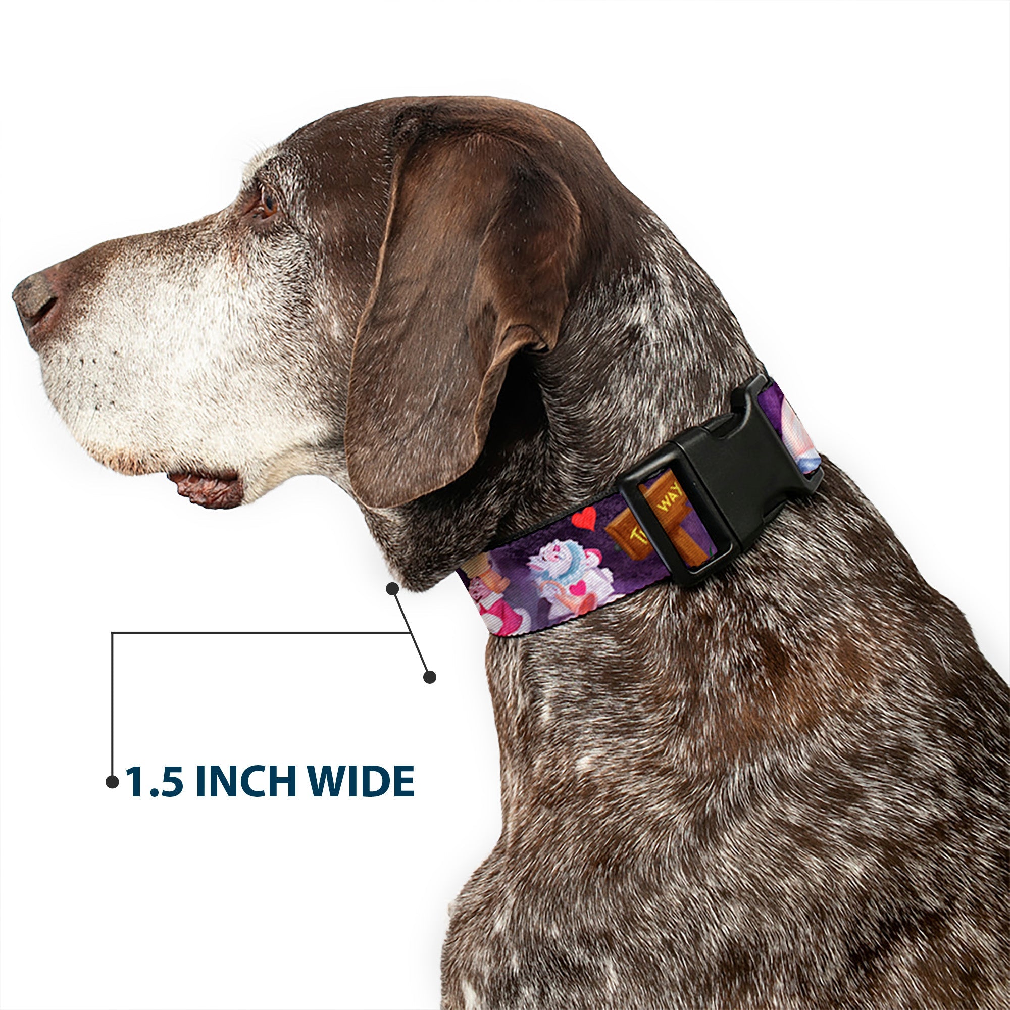 Plastic Clip Collar - Alice & the Queen of Hearts Scenes