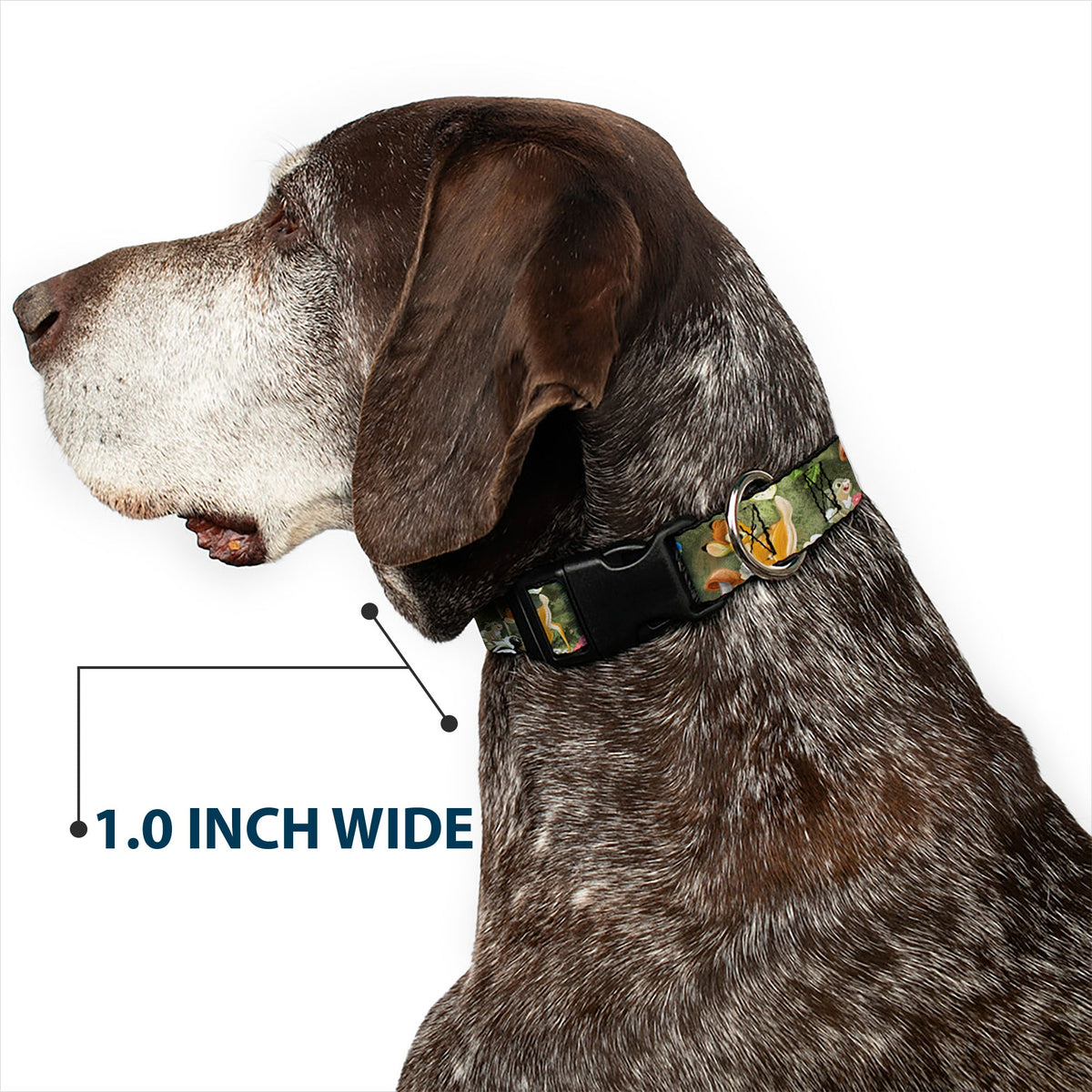 Plastic Clip Collar - Bambi & Friends Scene