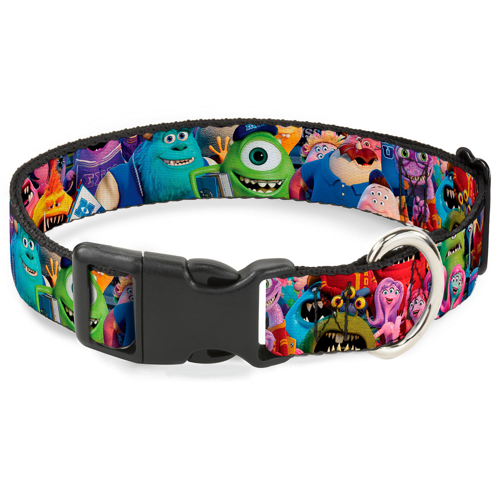 Plastic Clip Collar - Monsters University Monsters Stacked