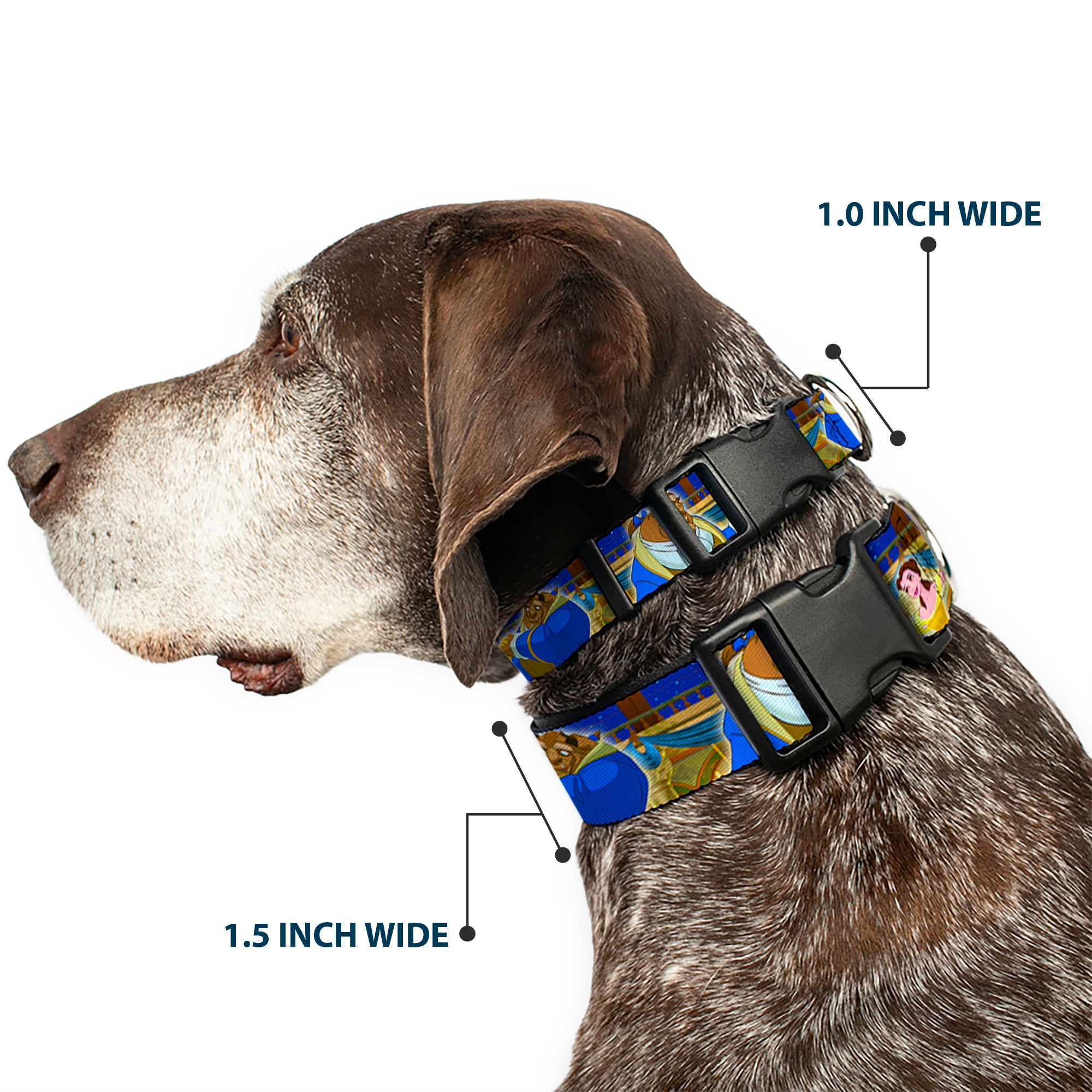 Plastic Clip Collar - Beast & Belle Ball Scene Poses