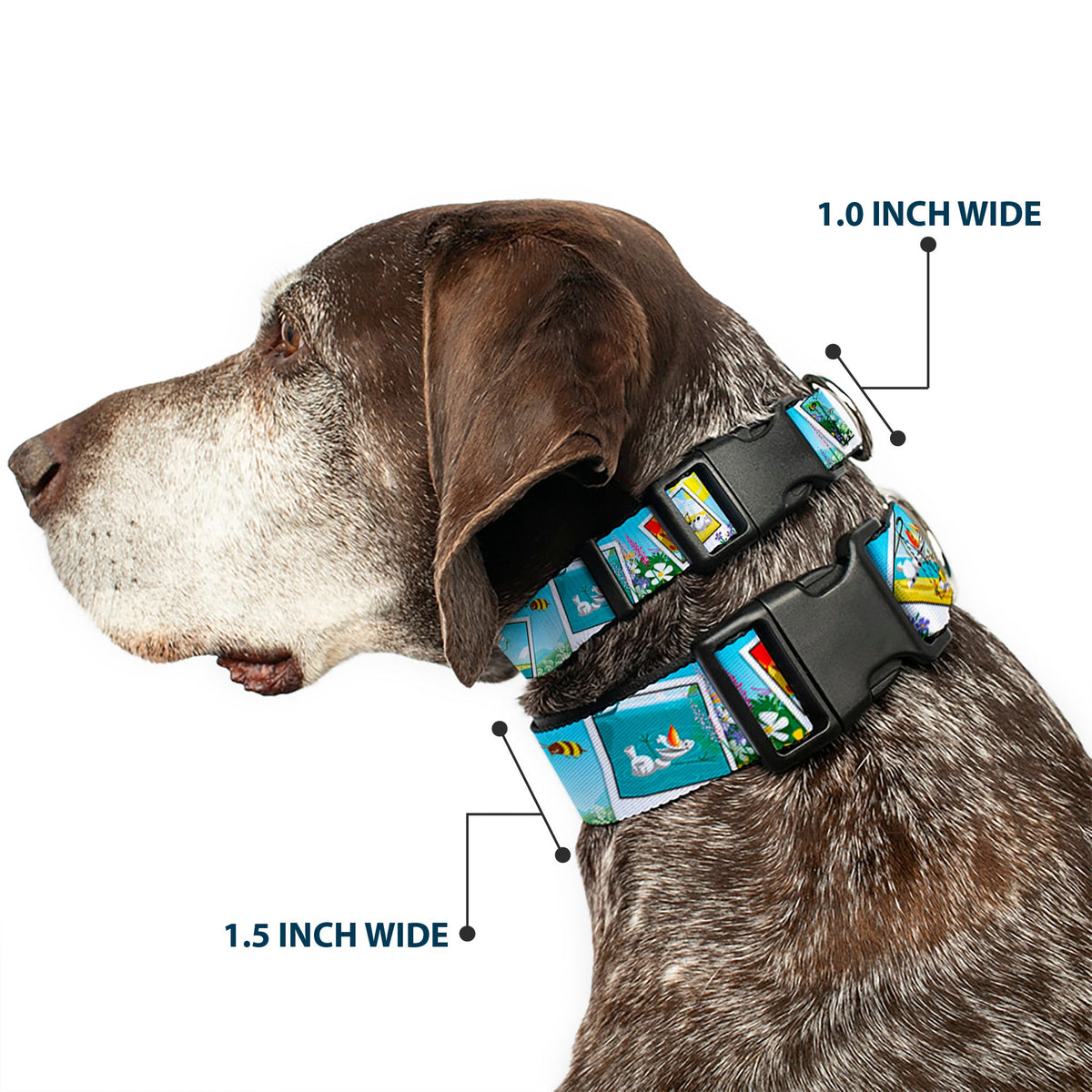 Plastic Clip Collar - Olaf Summertime Snapshots