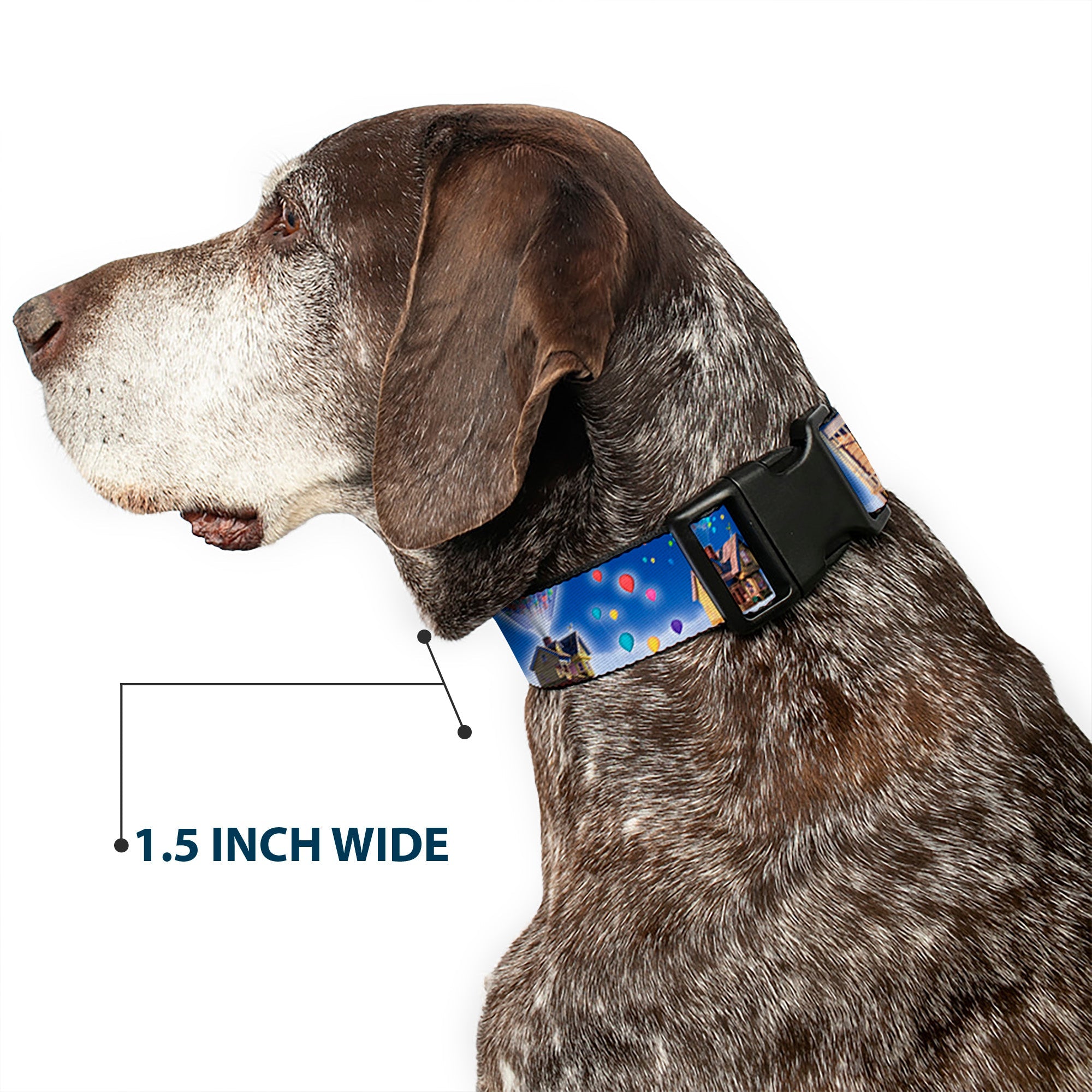 Plastic Clip Collar - Up Carl on Porch/Flying House/Balloons