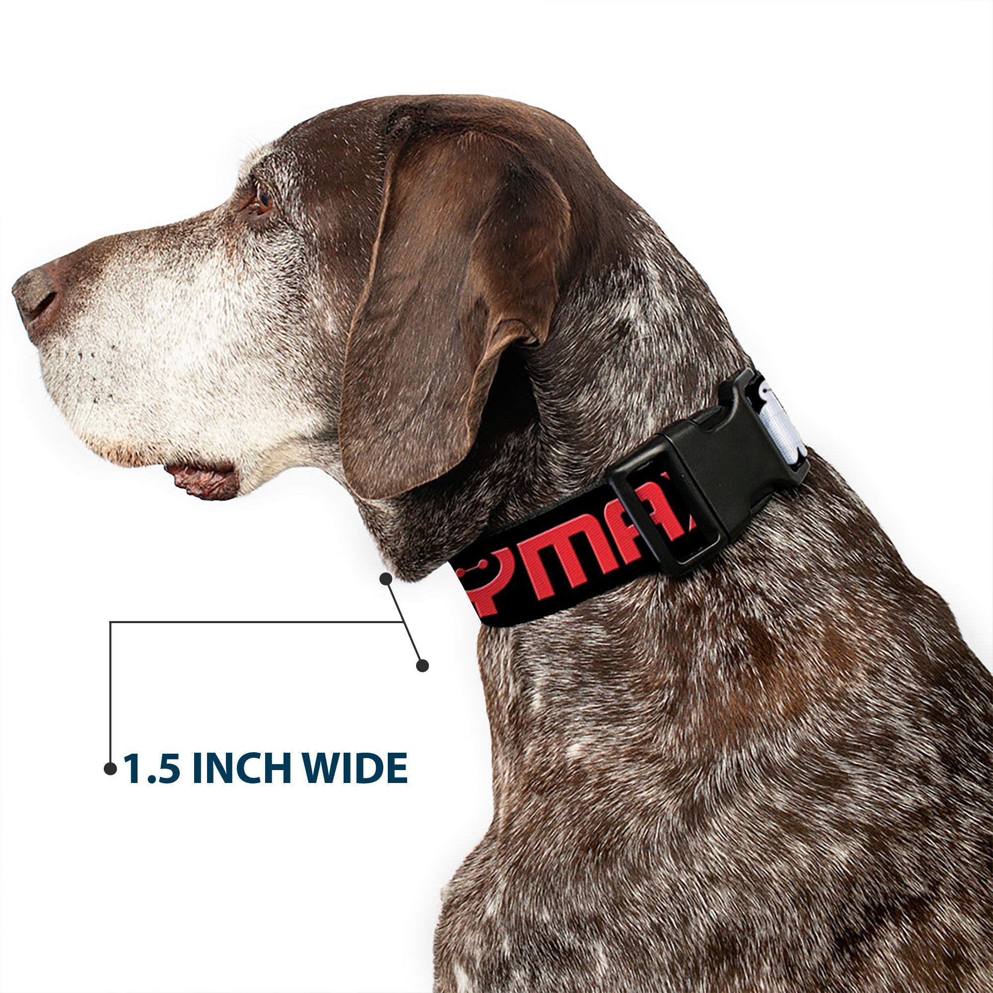 Plastic Clip Collar - BAYMAX Poses Black/White/Red