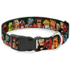 Buckle-Down Disney Muppets 20-Character Characters Plastic Clip Dog Collar
