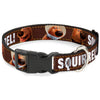 Buckle-Down Disney Dug & Squirrel! Plastic Clip Dog Collar