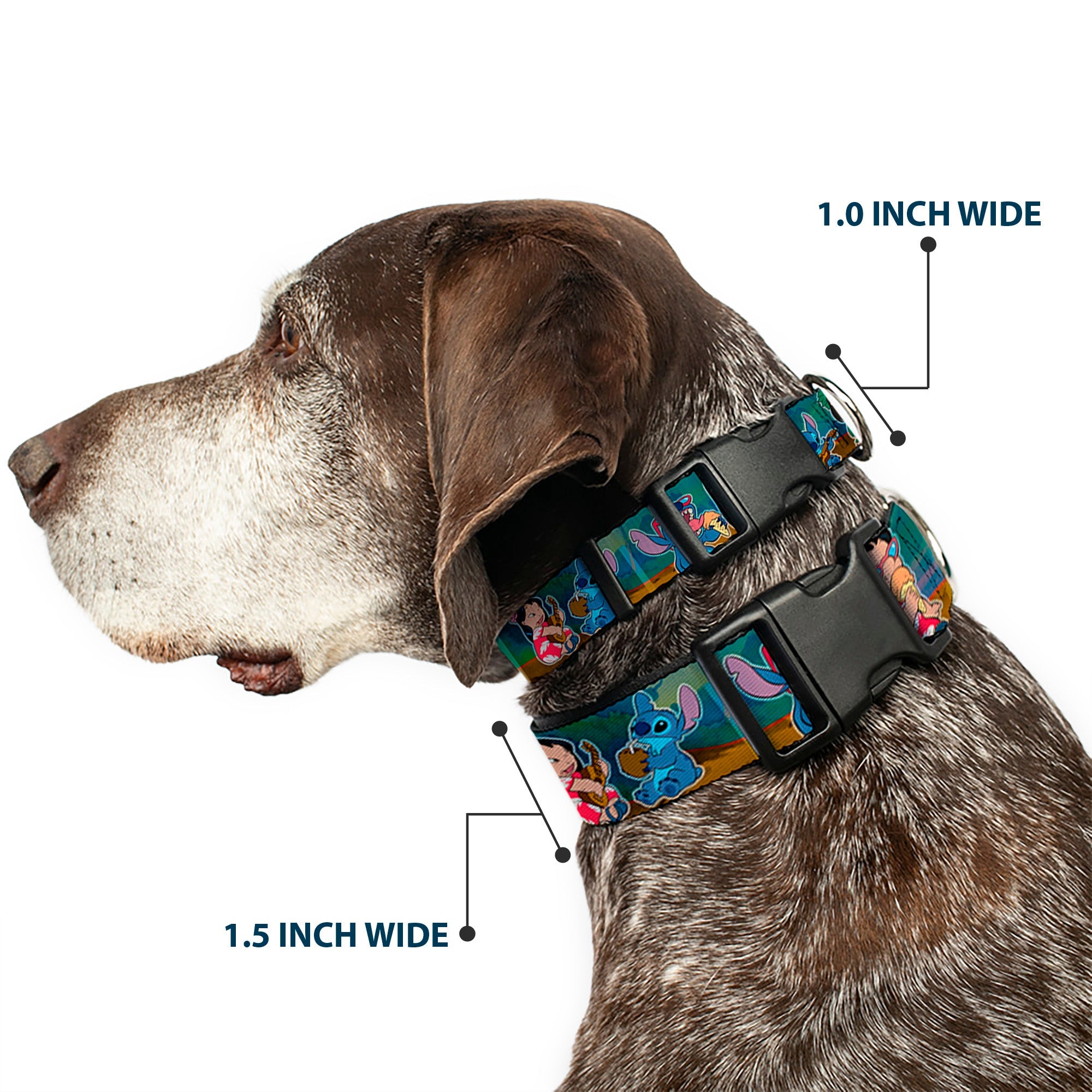 Plastic Clip Collar - Lilo & Stitch 5-Scene Blocks
