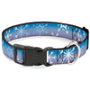 Buckle-Down Disney Frozen Ii Snowflakes Plastic Clip Dog Collar