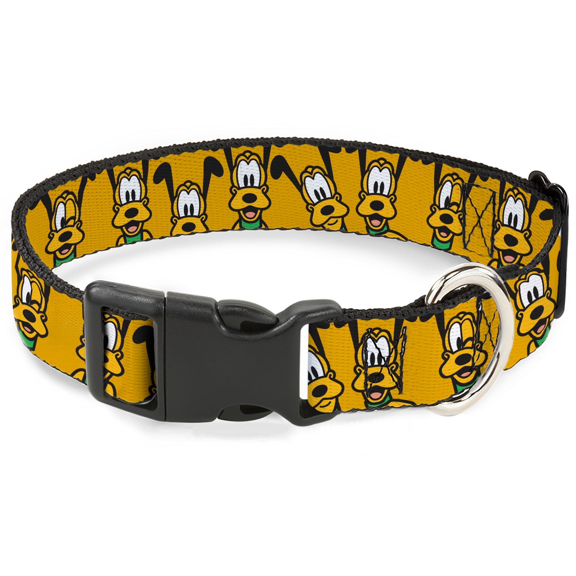 Plastic Clip Collar - Disney Pluto Expressions Orange