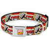 Buckle-Down Marvel Thor & Hammer Seatbelt Buckle Dog Collar