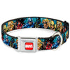 Buckle-Down Marvel Universe Marvel New Avengers Group Snow Storm Pose Seatbelt Buckle Dog Collar