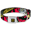 Buckle-Down DC Batman Caped Crusader Seatbelt Buckle Dog Collar