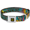 Buckle-Down DC Batman Dark Knight Seatbelt Buckle Dog Collar