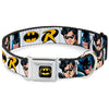 Buckle-Down DC Batman & Robin Blocks Seatbelt Buckle Dog Collar