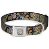 Buckle-Down DC Catwoman Diamond Catwoman-Nine Lives of a Feline Fatale Seatbelt Buckle Dog Collar