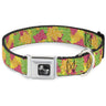 Dog Bone Seatbelt Buckle Collar - Gummy Bears Stacked Multi Color