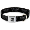 Dog Bone Seatbelt Buckle Collar - I "Heart House Music"
