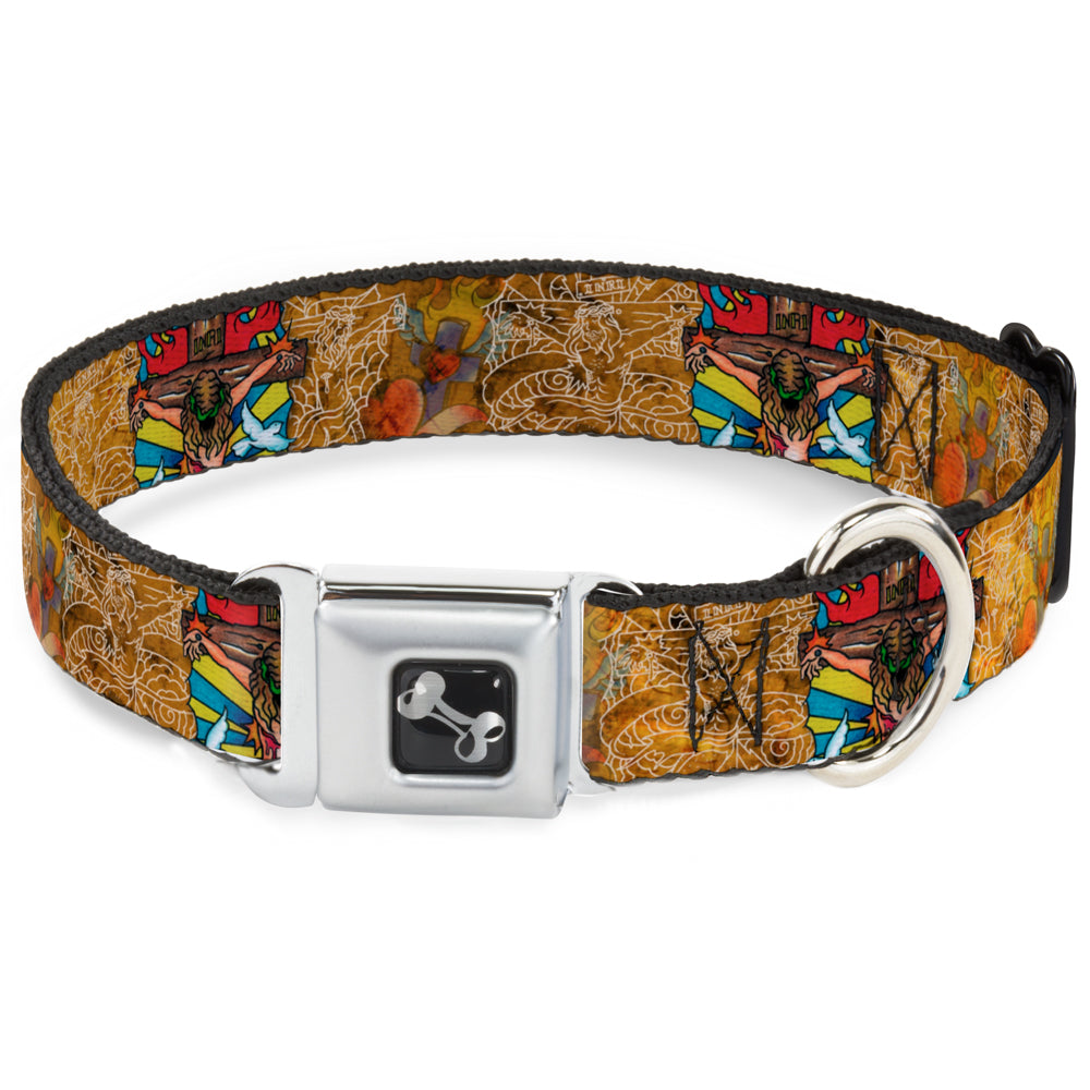 Dog Bone Seatbelt Buckle Collar - TJ-Religious