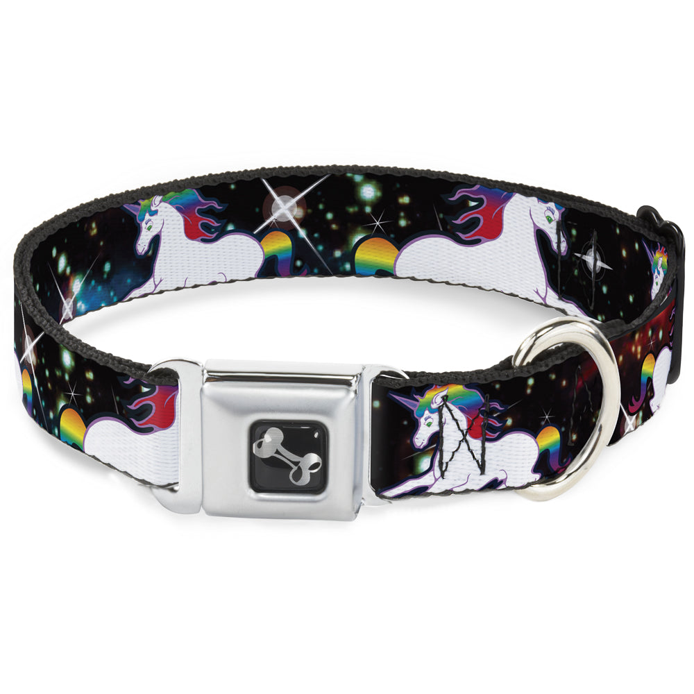 Dog Bone Seatbelt Buckle Collar - Unicorn Universe