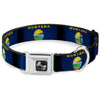 Buckle-Down Montana Flags Seatbelt Buckle Dog Collar