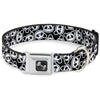 Buckle-Down Panda Bear Cartoon2 Seatbelt Buckle Dog Collar