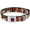 Buckle-Down Marvel Deadpool Kills Deadpool #2 Cover Dynamite Chimichanga Seatbelt Buckle Dog Collar