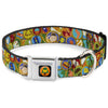 Buckle-Down Disney Stacked Wilderness Explorers Badges Seatbelt Buckle Dog Collar