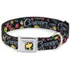 Buckle-Down Disney Alice in Wonderland Curiouser and Curiouser Seatbelt Buckle Dog Collar