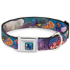 Buckle-Down Disney Dory & 5-Friends Under the Sea Seatbelt Buckle Dog Collar