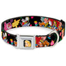 Alice CLOSE-UP Full Color Seatbelt Buckle Collar - Alices Encounters in Wonderland