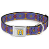Buckle-Down Disney Classic Aladdin Magic Carpet Tapestry Seatbelt Buckle Dog Collar