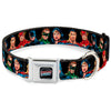 Buckle-Down DC Justice League Elite Forces Superheroes Seatbelt Buckle Dog Collar