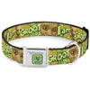 Buckle-Down Marvel Baby Groot Pose & Face I Am Groot Seatbelt Buckle Dog Collar