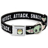Buckle-Down Star Wars the Child Chibi Face Protect Attack Snack Seatbelt Buckle Dog Collar
