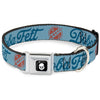 Buckle-Down Star Wars Boba Fett Script and Logo Seatbelt Buckle Dog Collar