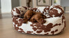 Bowsers Double Donut Calming Dog Bed - Luxury Orthopedic Sofa Bed