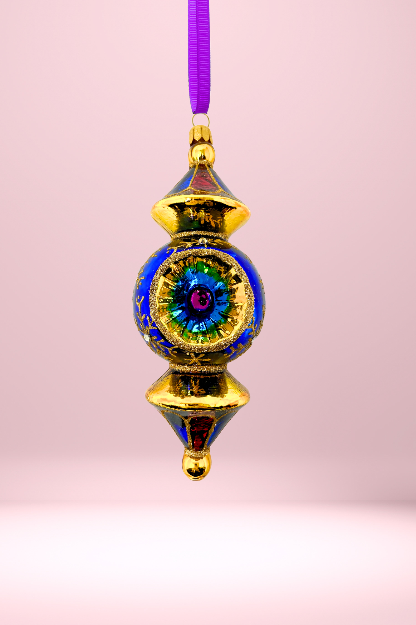 Georgetown Delicate Polish Glass Ornament